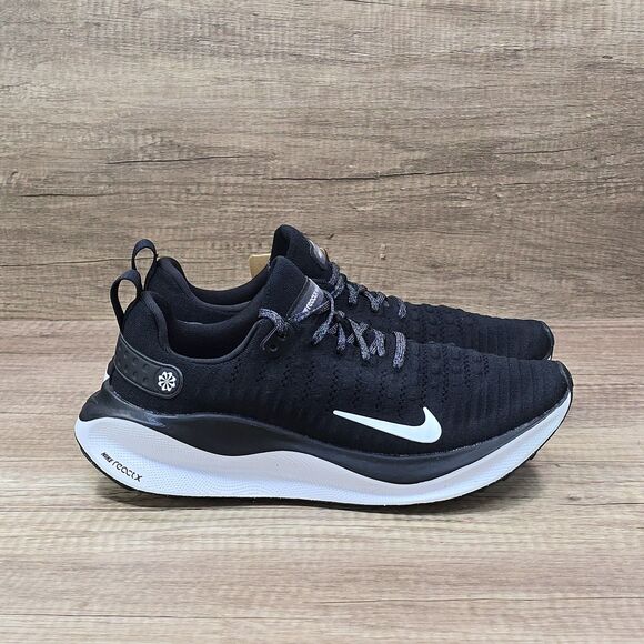 Nike React Infinity Run 4 Women's Size 11 Black White Sneakers (DR2670-001) NEW - Picture 1 of 9